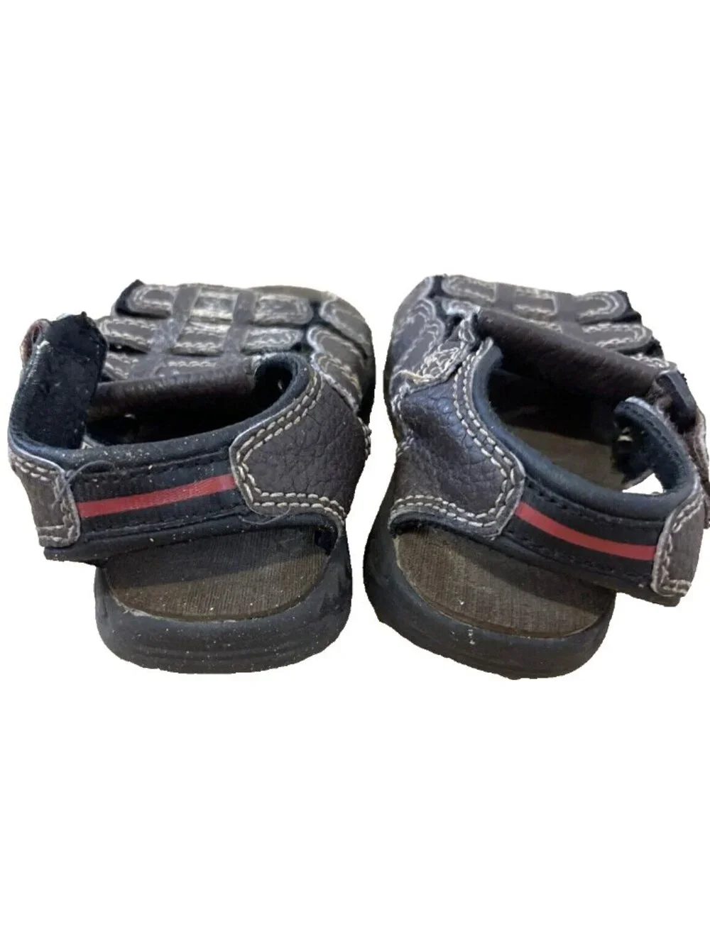Lot of 3 Toddler Shoes Sneakers Converse All Star Baby Sandals Carters Size 2